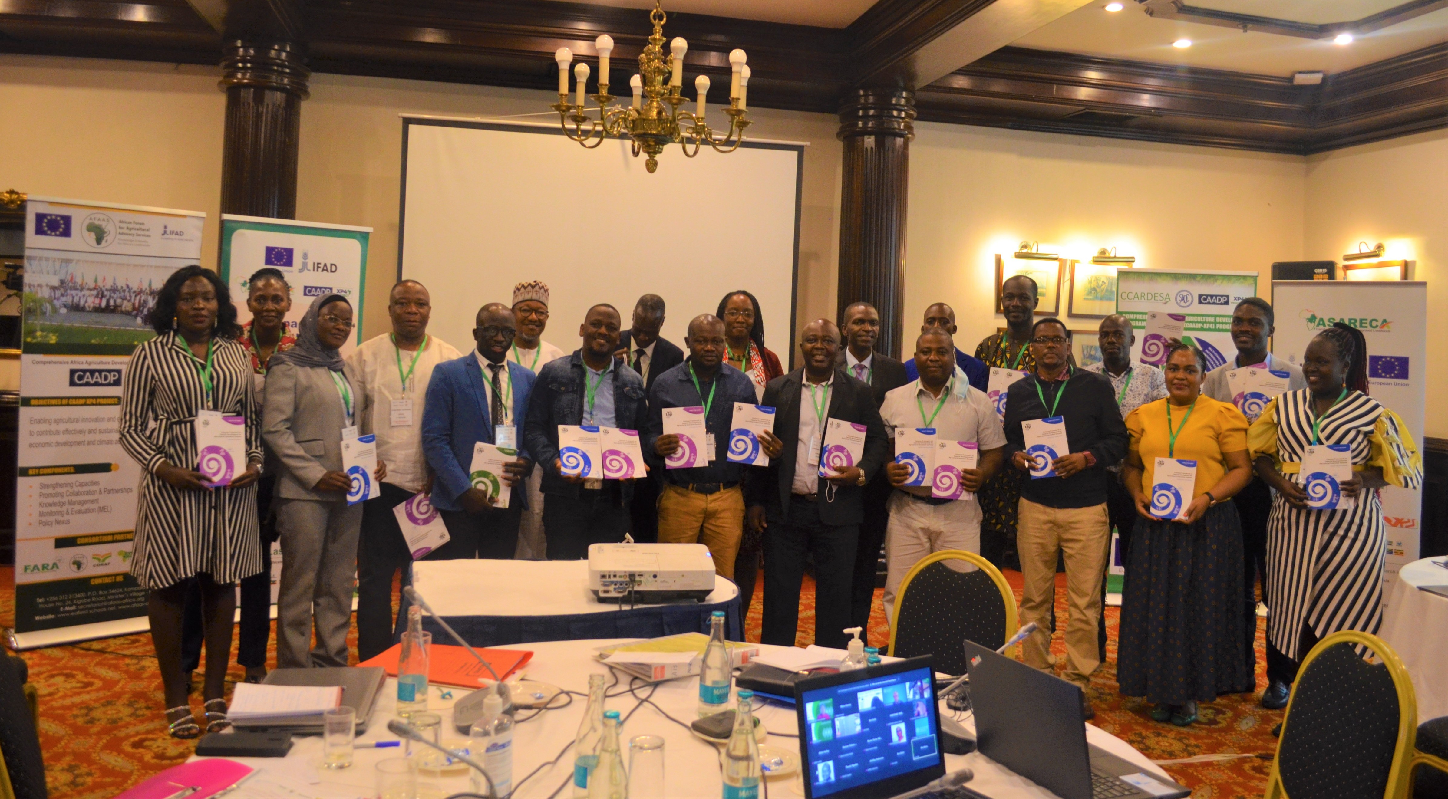CAADP-XP4 institutions receive capacity training to enhance AR4D delivery