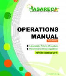 ASARECA Operations Manual Vol.2