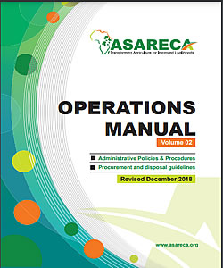 ASARECA Operations Manual Vol.2